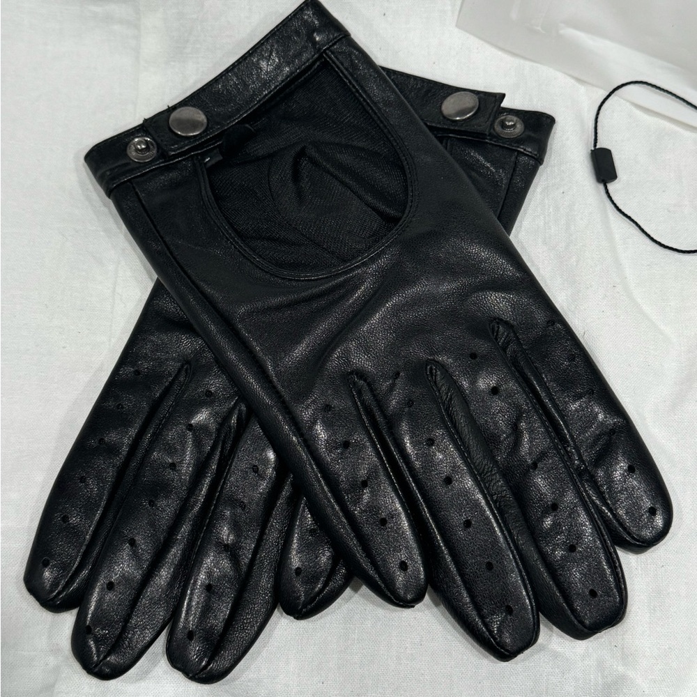 New Napo Gloves “Rebel” touchscreen women’s  leather driving gloves